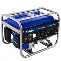 Gerador de energia 3,1 Kva a gasolina partida manual com AVR - GT3500FB