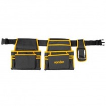 Cinto porta ferramentas em lona com 18 bolsos - CM 012