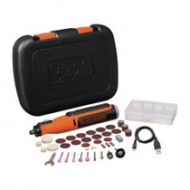 Micro ret�fica a bateria 8 volts com 35 acess�rios - BCRT8K35