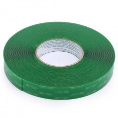 Fita dupla face VHB de adesivo transfer�vel transparente 9,5 mm x 20 m - 4910