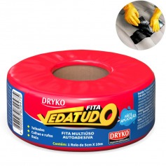 Fita manta asf�ltica auto adesiva aluminizada multiuso 5 cm x 10 m - Vedatudo