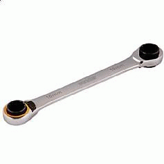 Chave estrela com catraca revers�vel 8 mm x 10 mm e 12 mm x 13 mm