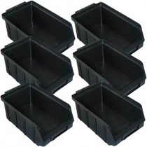 Kit 10 Gavetas pl�sticas para estante n� 5