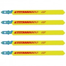 L�mina serra tico tico 100 mm 24 dentes bimetal multiuso 5 pe�as - BU424