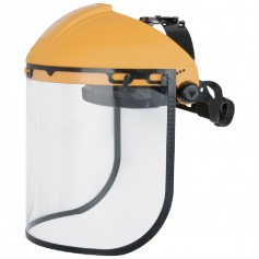 Protetor facial incolor com catraca 250 mm - BALBI 2 Protetor facial incolor com catraca 250 mm - BALBI 2