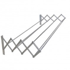 Varal sanfonado 80 x 19 x 45 cm em alum�nio