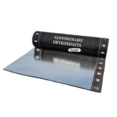 Manta asf�ltica Polietileno com Alum�nio 3 mm 1 x 10 m tipo II - GLASS