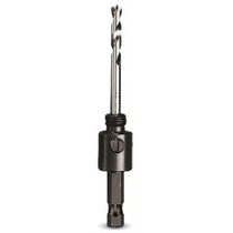 Suporte para serra copo de 14 a 30 mm com encaixe sextavado 3/8