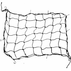 El�stico para bagageiro tipo aranha 70 x 90 cm