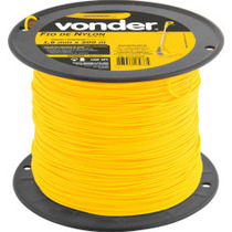 Fio de nylon para aparador de grama 1,6 mm x 500 m
