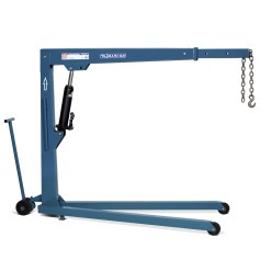 Guincho hidr�ulico 1 tonelada com prolongador rodas de ferro - MGH-1TP