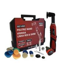 Politriz nano hibrida a bateria 12V com 2 baterias e acess�rios - SGT-8101