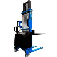 Empilhadeira el�trica eleva��o 2,60 m capacidade 1.000 kg tra��o manual - PE1026-C