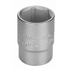 Soquete sextavado 17 mm encaixe 1/2