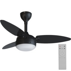 Ventilador de teto 3 p�s dupla face com controle remoto - Elluz Inverter