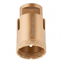 Serra copo diamantada 32 mm para esmerilhadeira rosca  M14