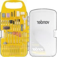 Acess�rios para micro ret�fica com 181 pe�as - ARV 181