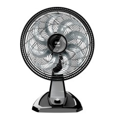 Ventilador de mesa e parede silencioso 50 cm 8 p�s 3 velocidades - Flow Turbo