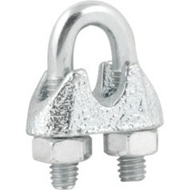 Clips para cabo de a�o 1/8