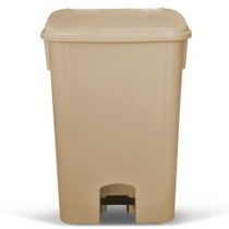 Cesto de lixo com pedal 100 litros sem rodas Cesto de lixo com pedal 100 litros sem rodas
