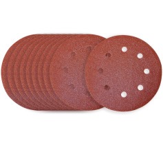 Disco de lixa 180 mm 8 furos para lixadeira MLP800H / MLP710 LED com 10 unidades