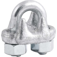 Clips para cabo de a�o 3/8