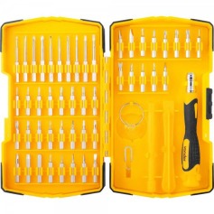 Jogo de chave de precis�o com 52 pe�as