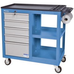 Carrinho para ferramentas fechado com 5 gavetas - CR-54