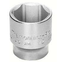 Soquete sextavado 8 mm encaixe 1/2