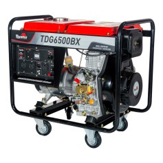 Gerador de energia 5,5 kva a diesel bivolt partida manual - TDG6500BX