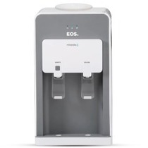 Bebedouro de mesa eletr�nico Quente e Frio cinza  Mineralle - EBE02QS