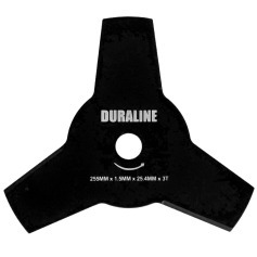 L�mina para ro�adeira 3 pontas 255 mm x 1,5 mm x 1