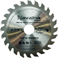 Disco de serra para madeira 110 x 20 mm 24 dentes - 06059