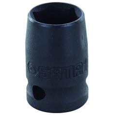 Soquete sextavado de impacto 12 mm encaixe 1/2