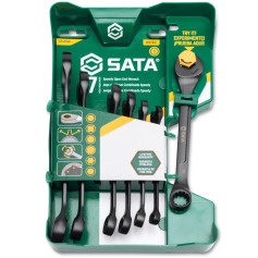 Jogo de chave combinada 8 a 17 mm multiencaixe 7 pe�as - Speedy X6