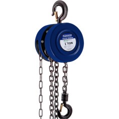 Talha manual com capacidade de 1000 kg e 5 metros de corrente - TA-4