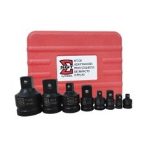 Kit de adaptadores para soquete de impacto com 8 pe�as