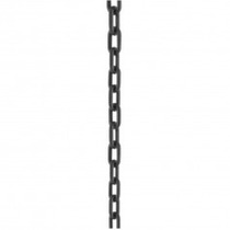 Corrente pl�stica para sinaliza��o 10 mm 10 m preta vonder