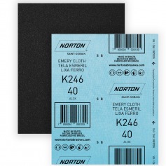 Folha de lixa para ferro 225 x 275 mm - K246