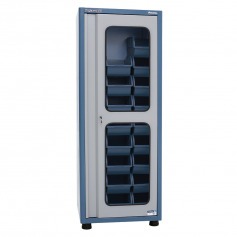 Arm�rio com 26 caixas n� 7 e portas de vidro - AM-49
