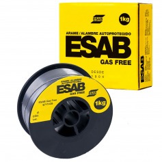 Arame para solda mig 1,0 mm 1 kg uso sem g�s - Gas Free