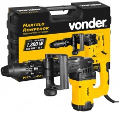 Martelo Rompedor 1300 watts 15 joules SDS Max com maleta - MRV1315