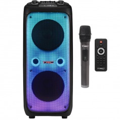 Caixa de som amplificada 1700W RMS com Bluetooth Radio FM e Microfone sem fio - CT 1700 Full