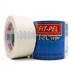 Fita crepe adesiva 48 mm x 50 metros com 2 pe�as  - 10402104
