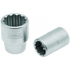 Soquete estriado 33 mm encaixe de 3/4