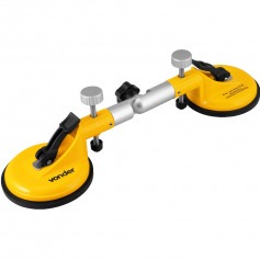 Ventosa dupla articulada em alum�nio