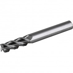 Fresa topo 6,0 mm com metal duro com 3 cortes