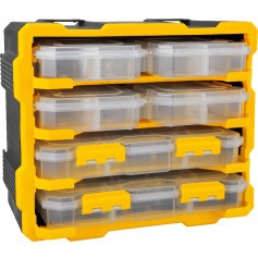 Organizador pl�stico com 6 compartimentos - OPV 099