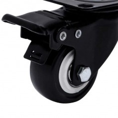 Rod�zio girat�rio com freio de polipropileno 1.5/8