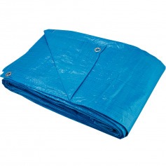 Lona de polietileno 7 x 4 m 100 micra azul Lona de polietileno 7 x 4 m 100 micra azul